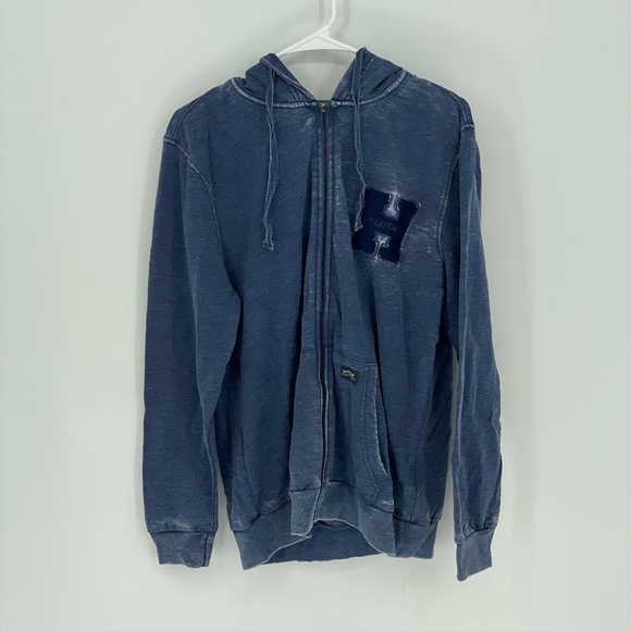 HERITAGE Vintage Wash Zip Up Hoodie - Picture 1 of 5